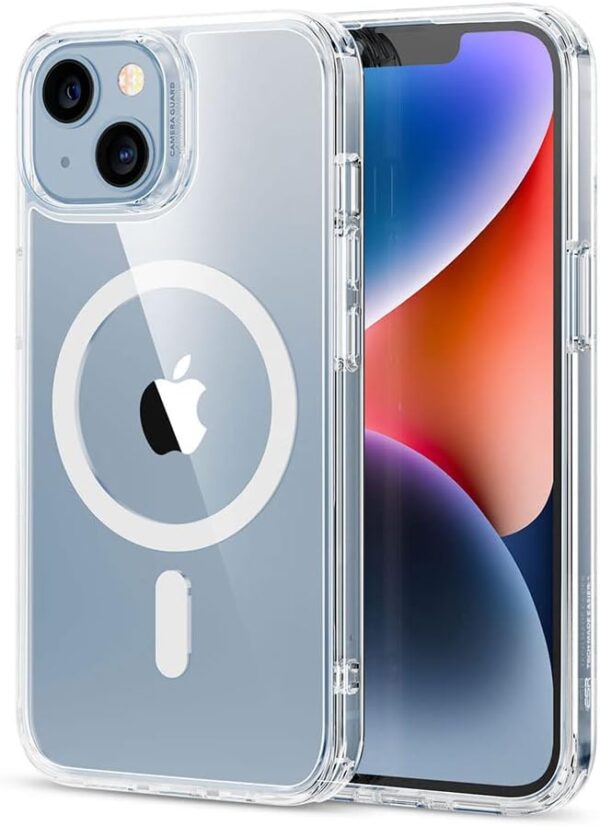iPhone 13 clear case magnetic cover