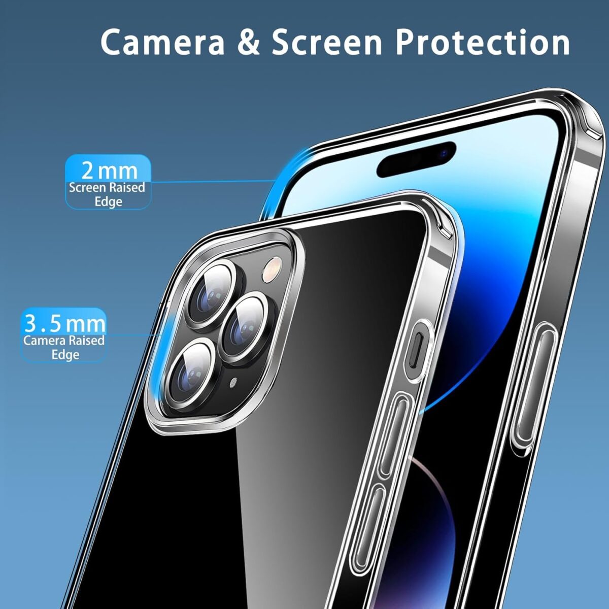 iPhone 11 pro clear case magnetic cover - Image 2
