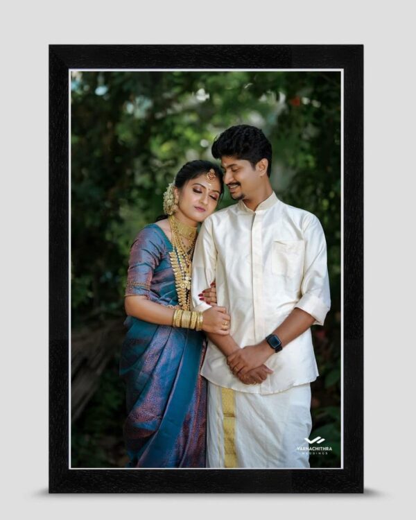 Personalised Photo Frame With Photo