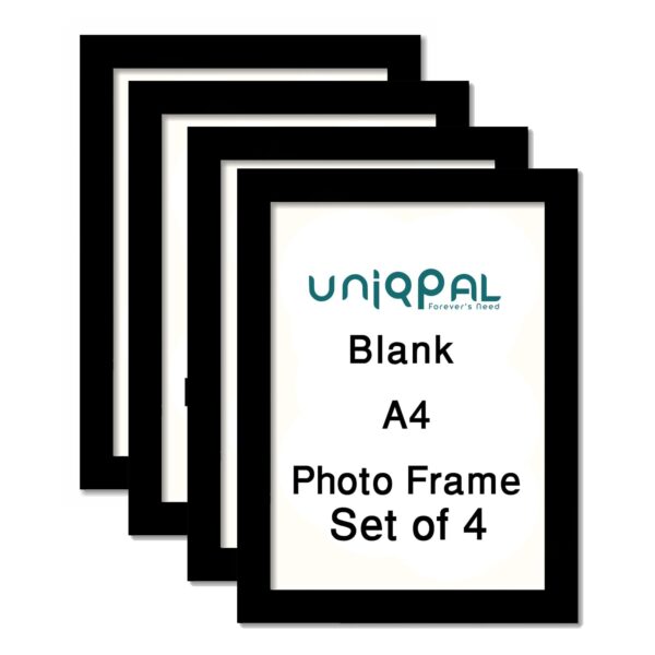 A4 Size Black Square Photo Frame