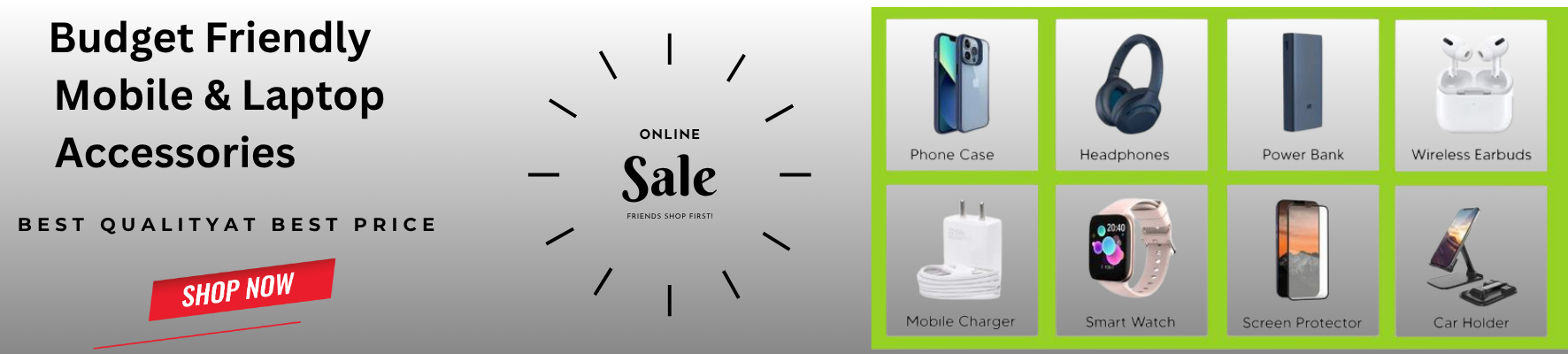 Budget Friendly Mobile & Laptop Accessories